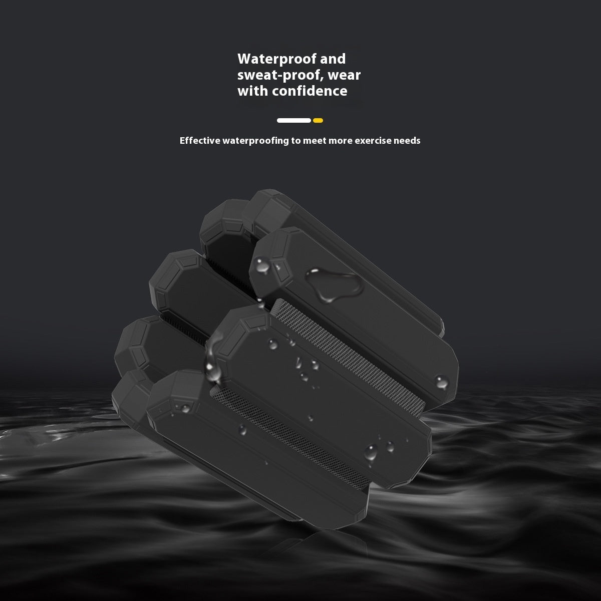 Solid Color Casual Invisible Fitness Sports Weight-bearing Bracelet